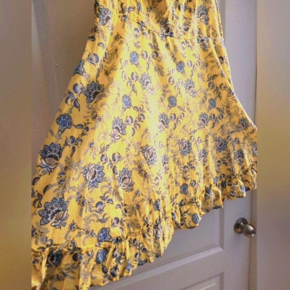 ✨️🪻Yellow Floral Dress - Picture 15 of 16